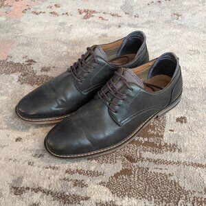 Seven91 Grey Leather Dress Shoe